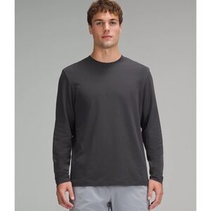 LULULEMON ZEROED IN LONG SLEEVE SHIRT PULLOVER MENS M COTTON JERSEY SOFT CLASSIC